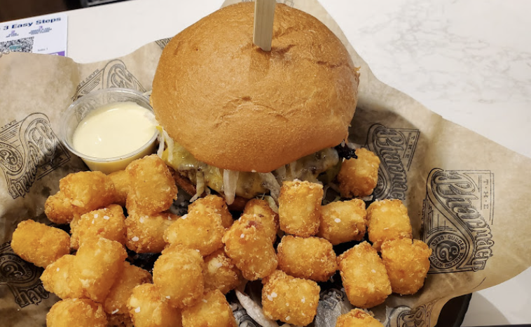 The Pharmacy Burger Parlor & Beer Garden signature dishes Pharmacy Burger
White Oak BBQ Burger
Chipotle Slap Burger